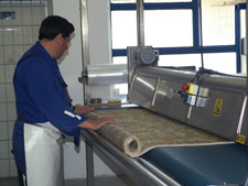 Teppich Aufbürsten
